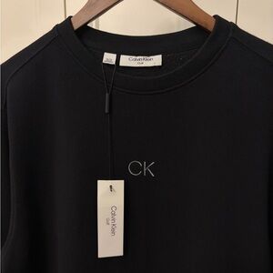 Calvin Klein Black Crewneck Sweatshirt